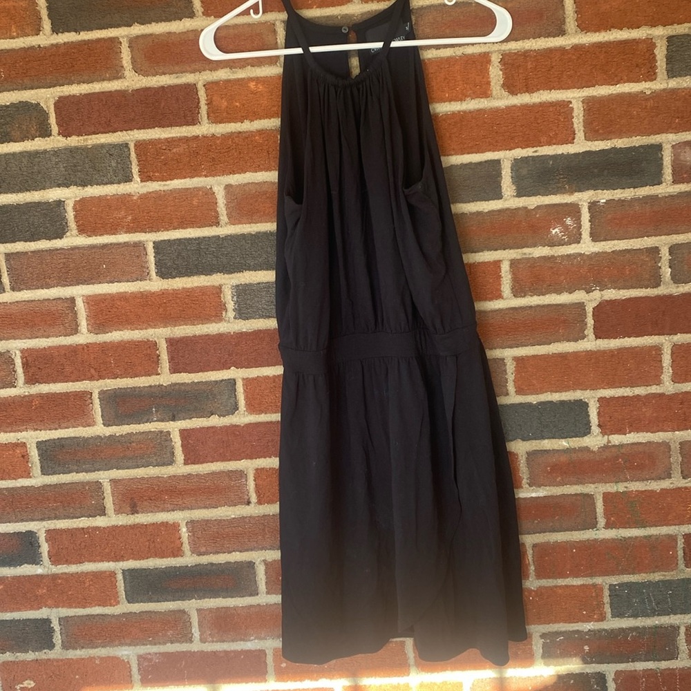 Cynthia Rowley black tank top dress